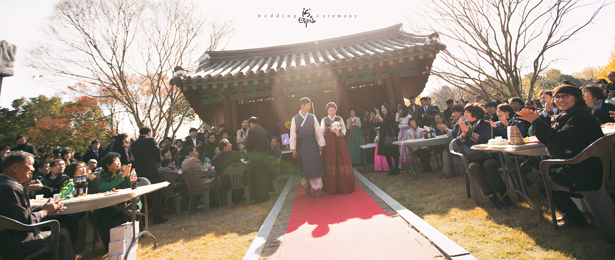 촉석루 청계서원에서 진행한 아름다운날 Wedding march