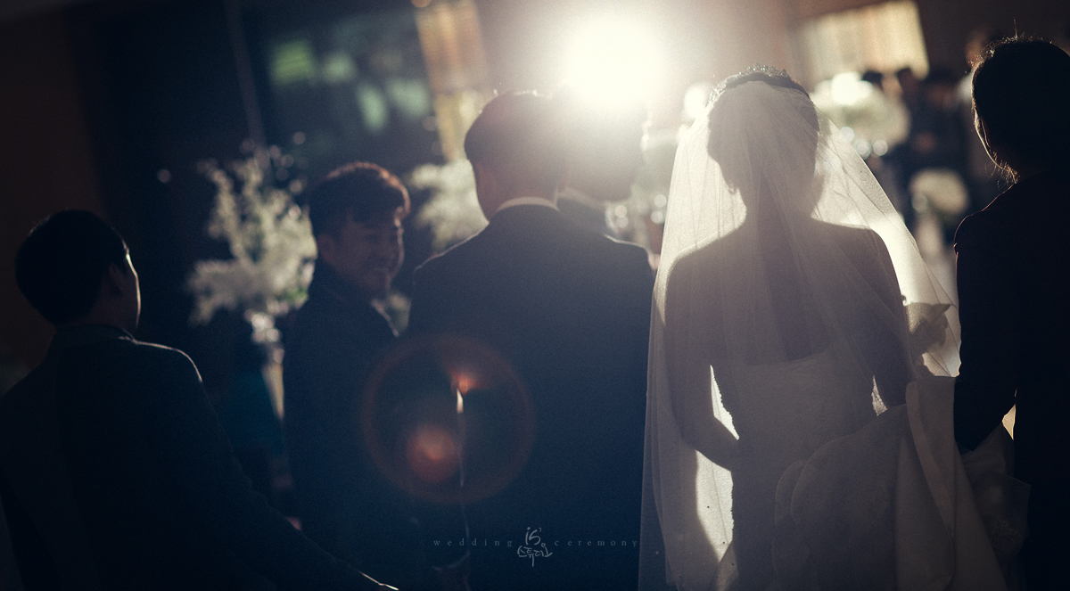 MBC컨벤션에서 진행한 아름다운날 Wedding march