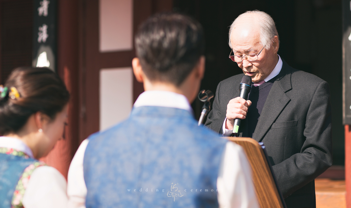 촉석루 청계서원에서 진행한 아름다운날 Wedding march